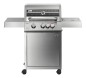 Preview: Mr. Gardener Gasgrill Virginia, 3 Brenner, Grillfläche: 62 x 43 cm, mit Unterschrank, 846511